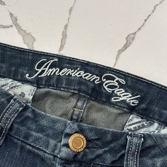 American Eagle Outfitters | Live Your Life Vintage Women’s Blue Denim Jeans AEO - Picture 4 of 13